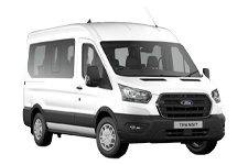 Car Hire Dronfield - Ford Minibus - Accommodates 12 Passengers - Minibus hire Dronfield